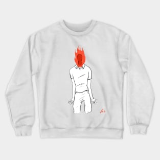 Burned Out Crewneck Sweatshirt